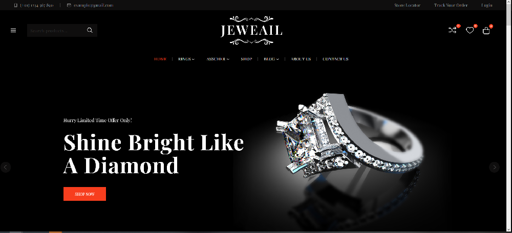 珠宝多语言外贸站